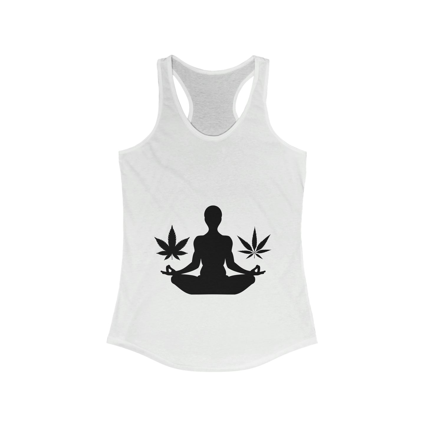 Cannabis Zen Racerback Tank