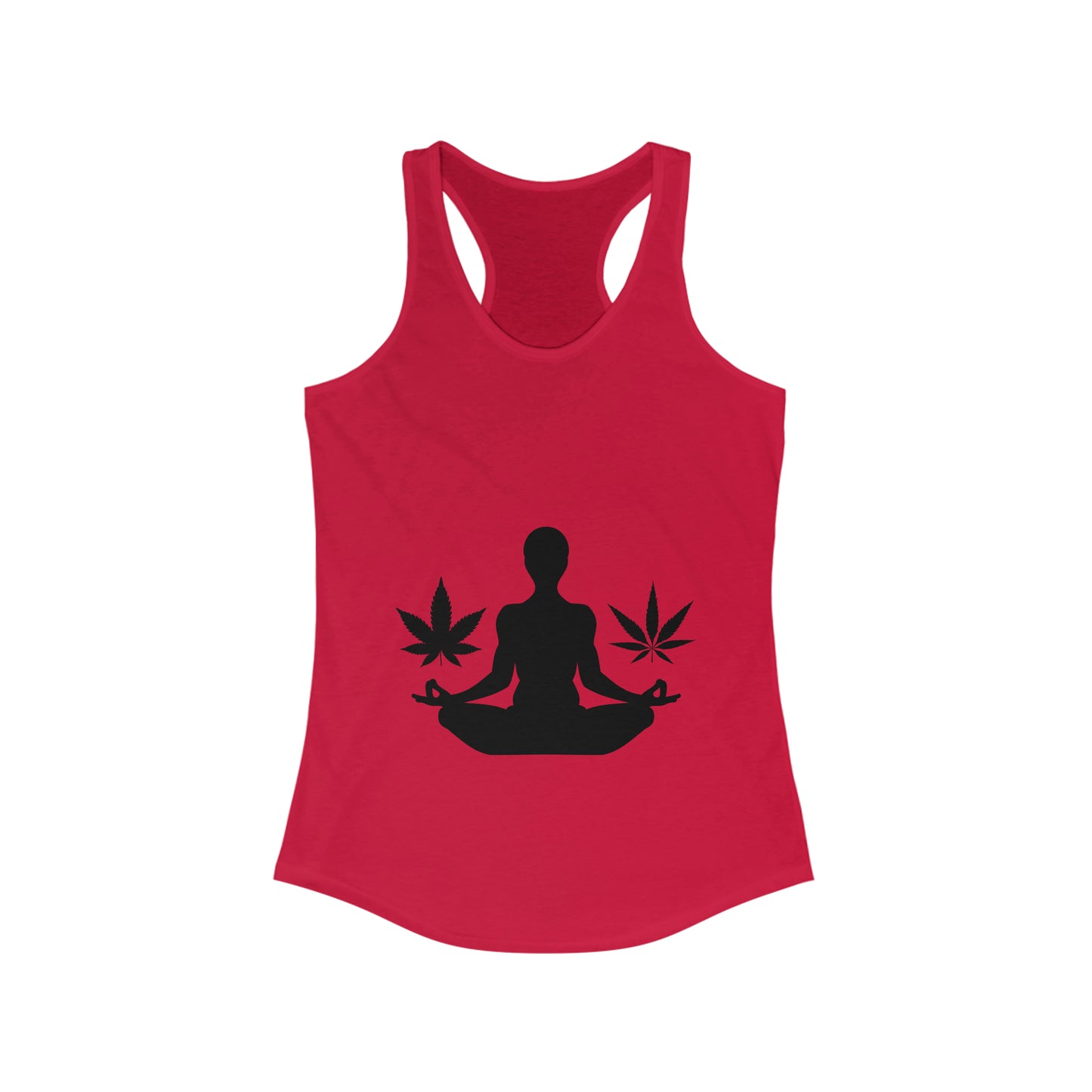 Cannabis Zen Racerback Tank