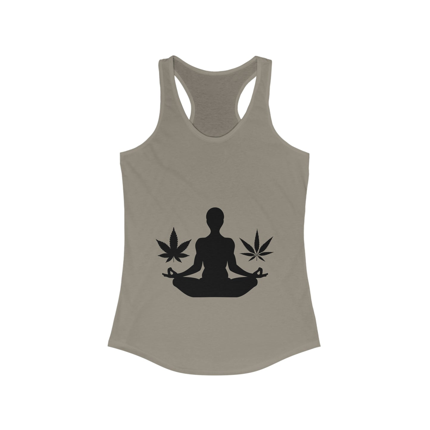 Cannabis Zen Racerback Tank