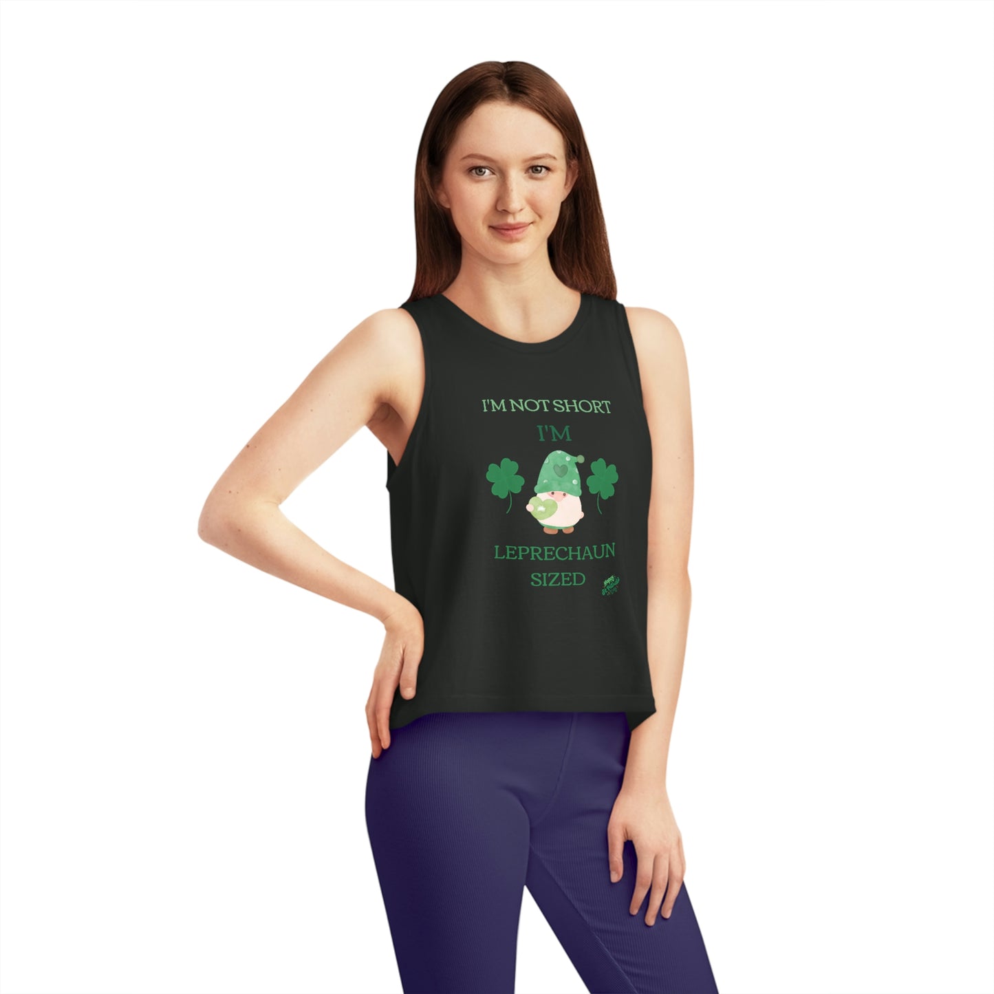 Leprechaun Sized Women's Crop Tank