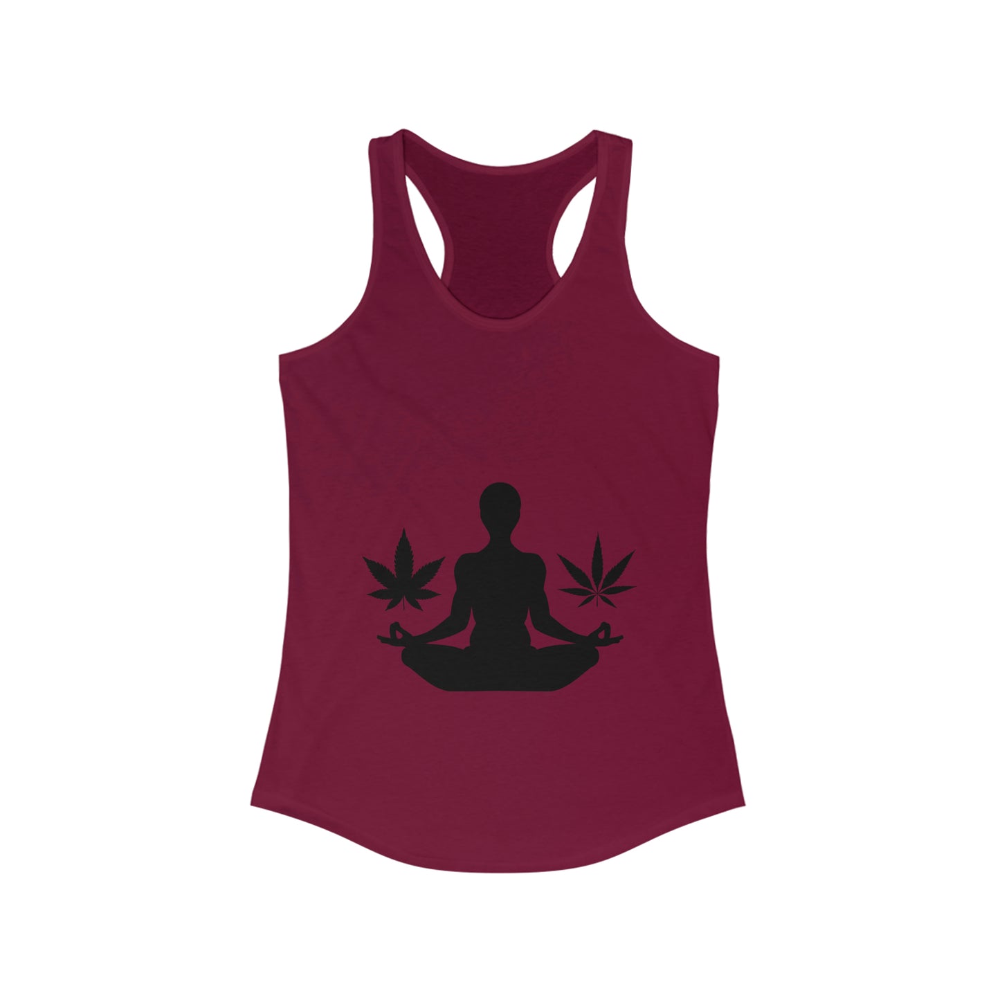 Cannabis Zen Racerback Tank