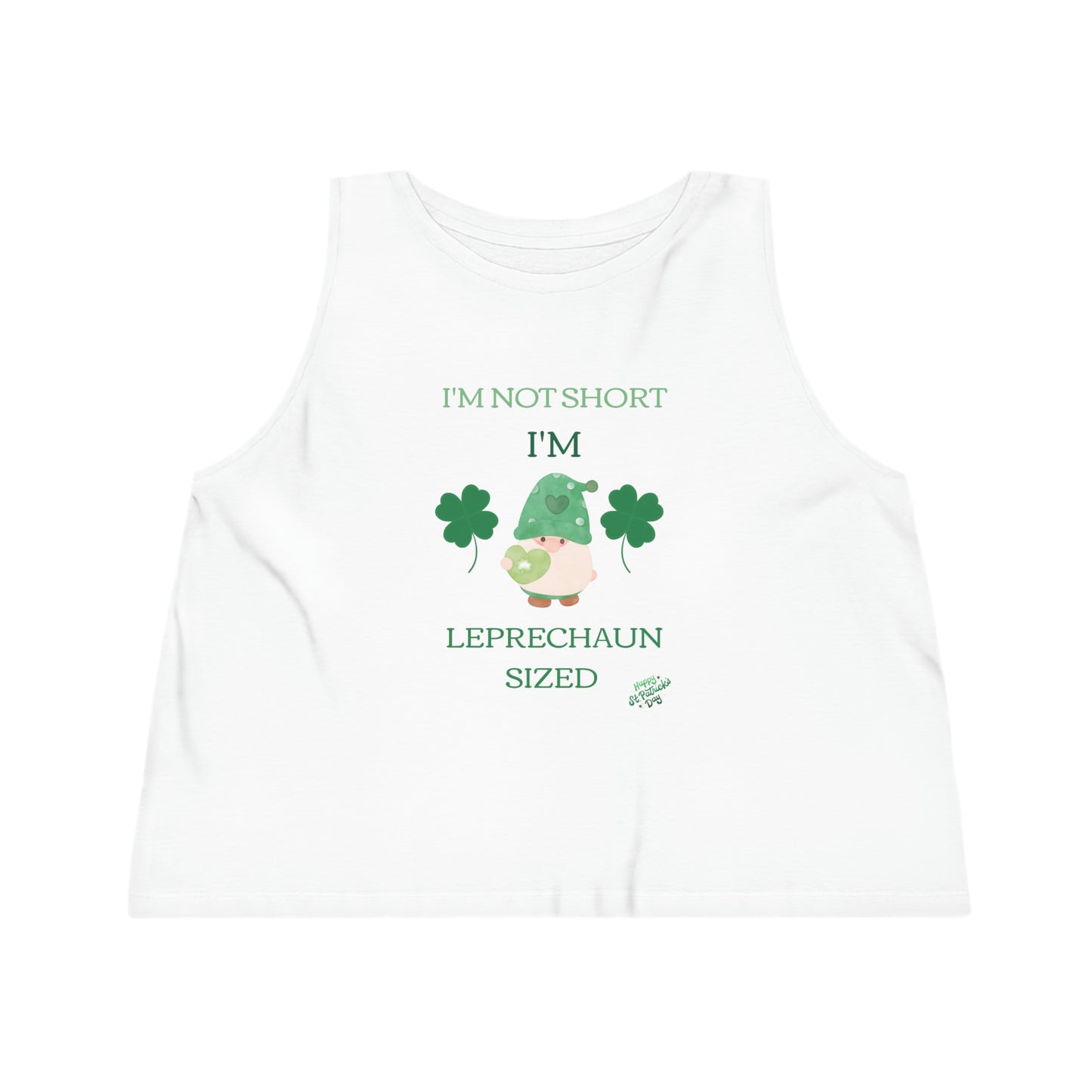 Leprechaun Sized Women's Crop Tank