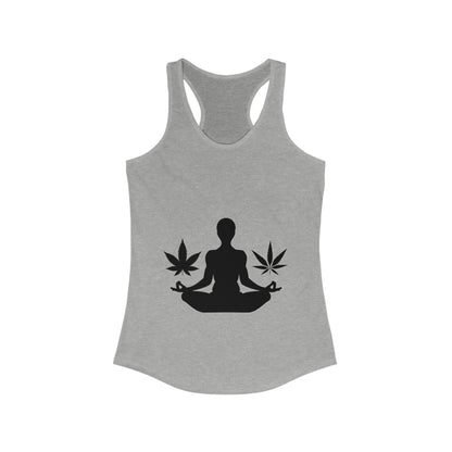 Cannabis Zen Racerback Tank