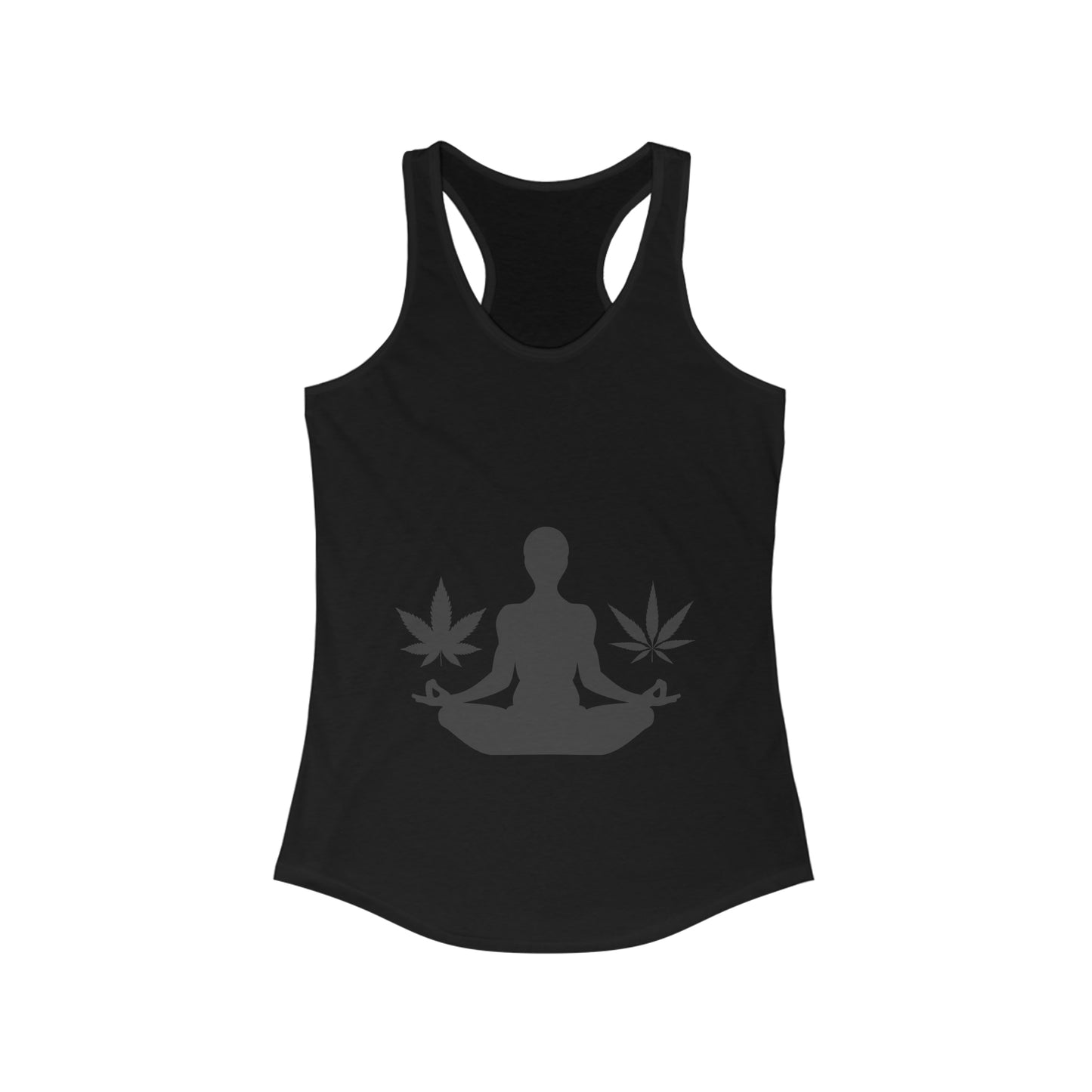 Cannabis Zen Racerback Tank