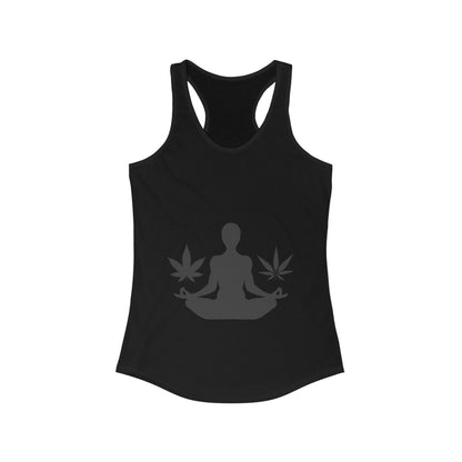 Cannabis Zen Racerback Tank