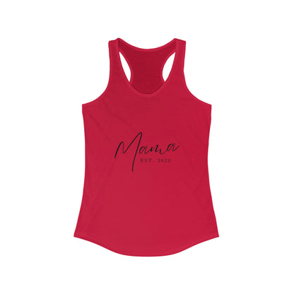 Mom est. 2023 Racerback Tank