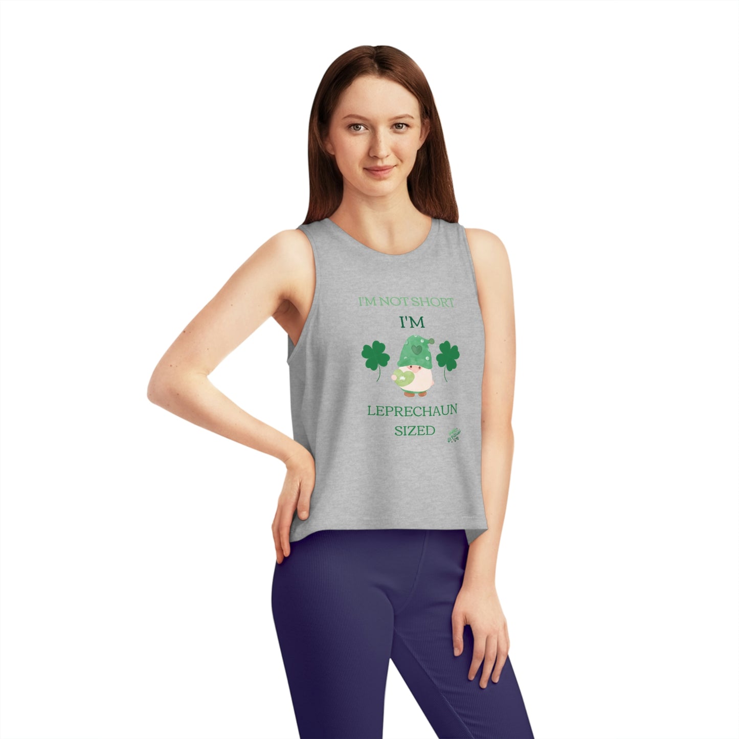 Leprechaun Sized Women's Crop Tank