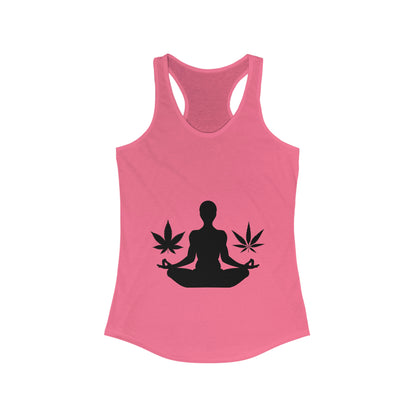 Cannabis Zen Racerback Tank